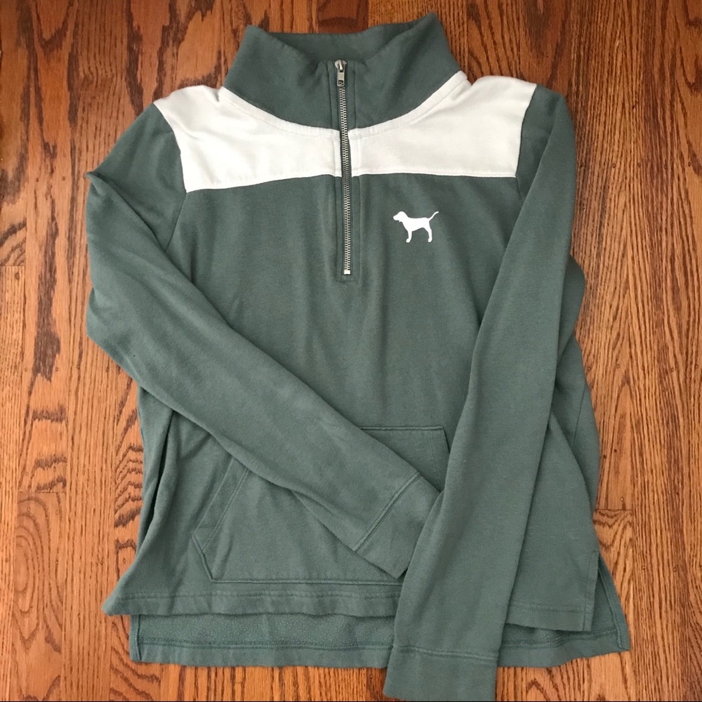 VS Pink Half Zip